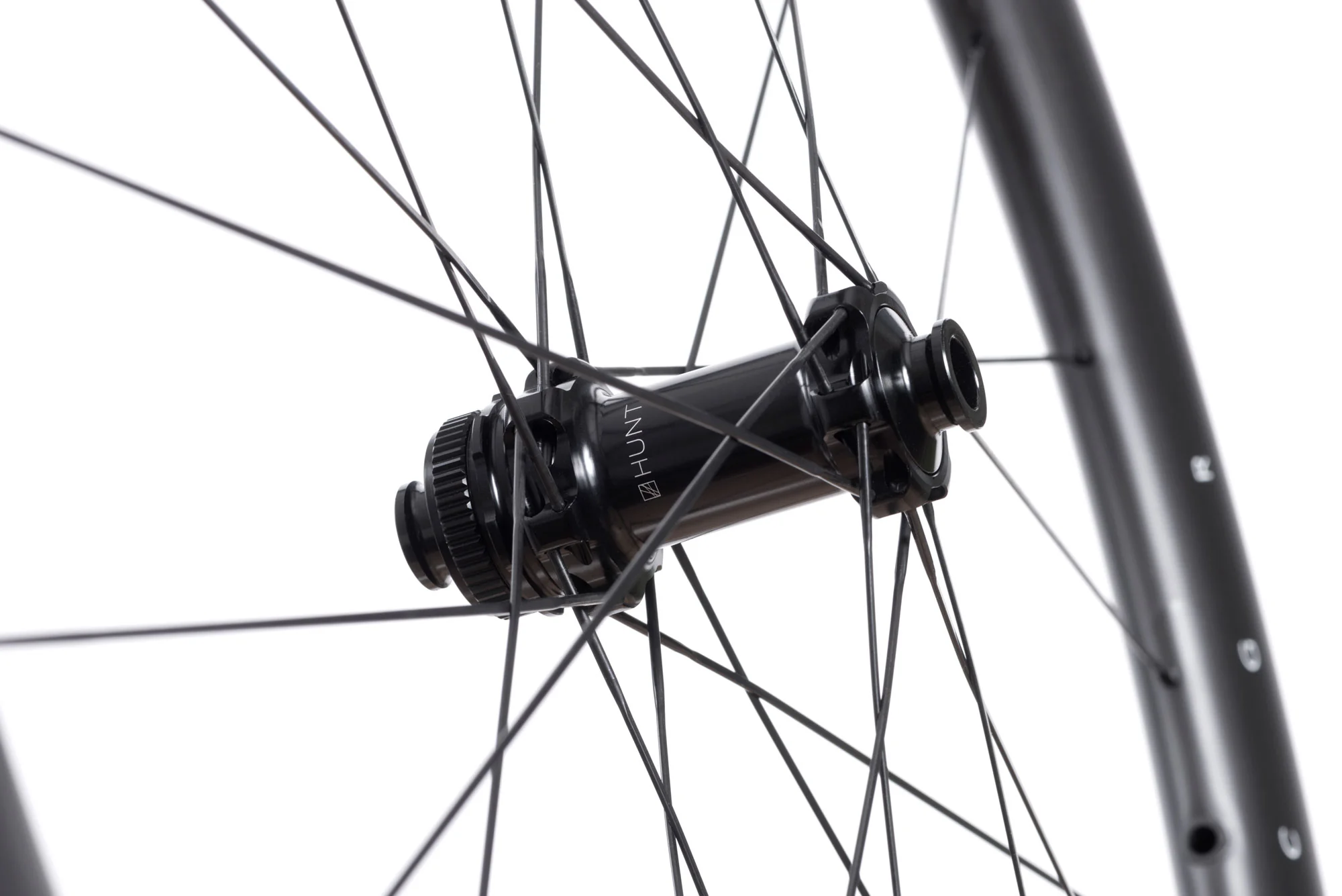 HUNT 40 Carbon Gravel Race Front Wheel - Image 4