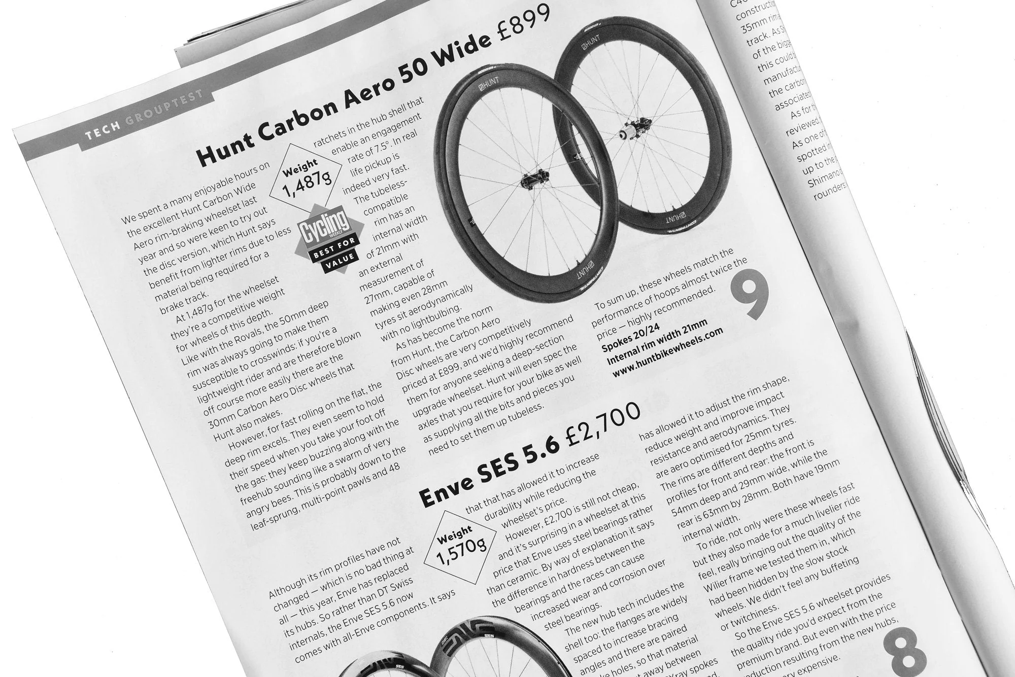 HUNT 4050 Carbon Aero Disc Wheelset - Image 15