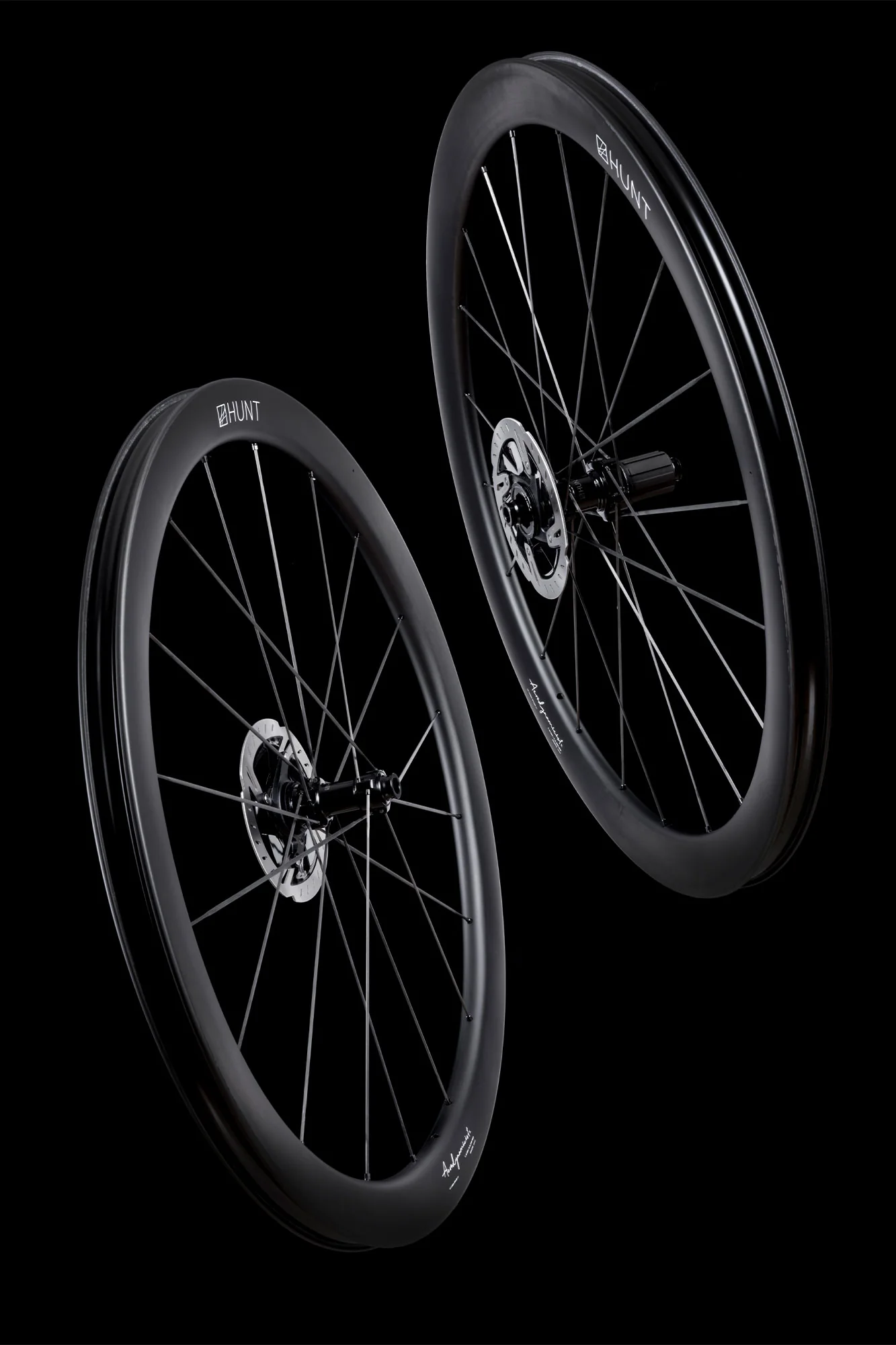RE:NEW HUNT 44_46 Aerodynamicist UD Carbon Spoke Disc Wheelset - Image 12