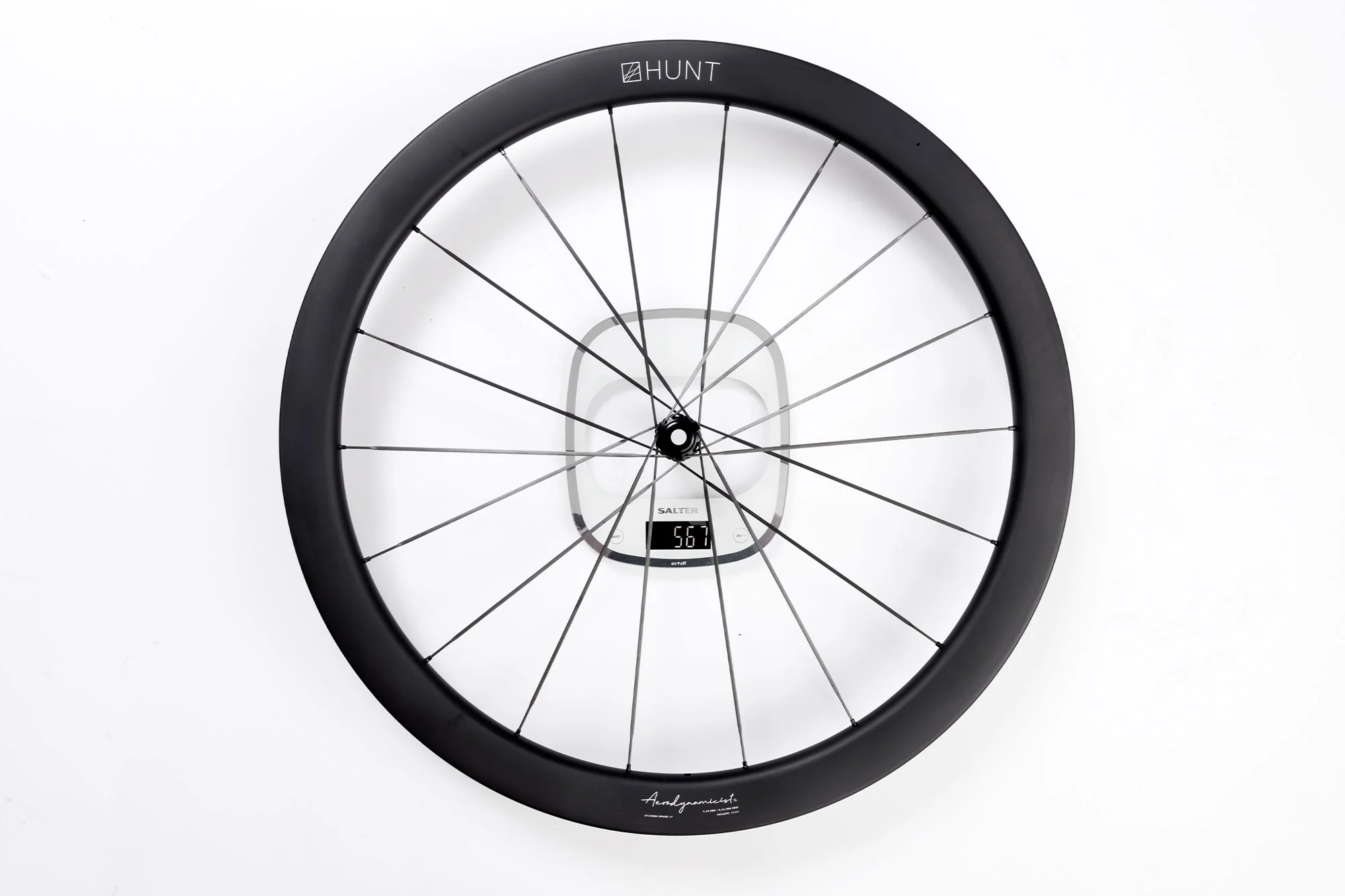 RE:NEW HUNT 44_46 Aerodynamicist UD Carbon Spoke Disc Wheelset - Image 5