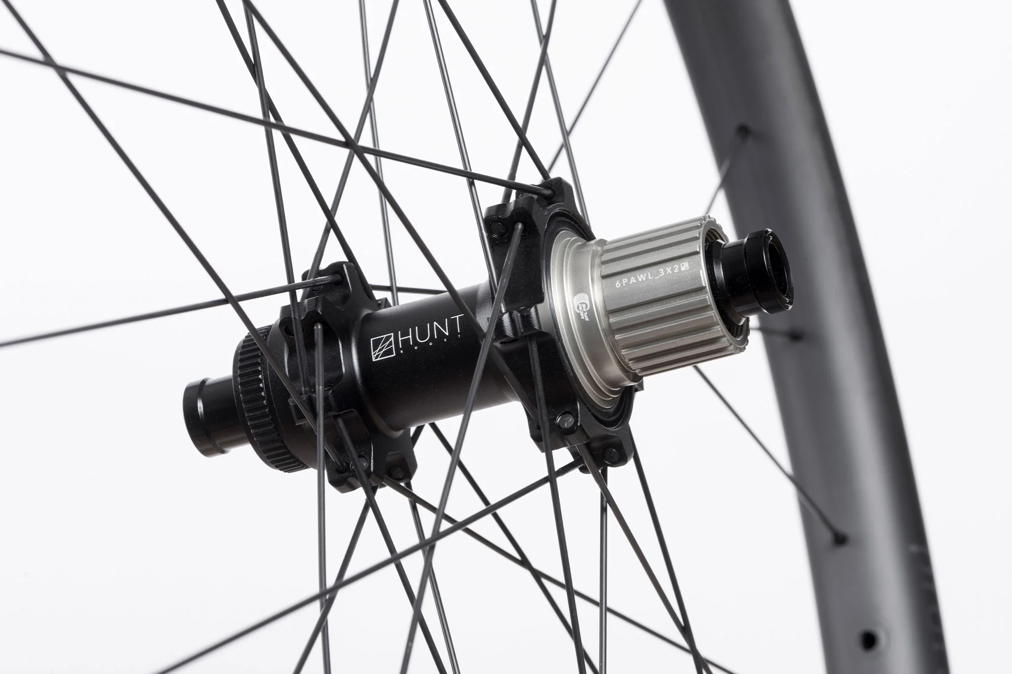 HUNT Proven Carbon Trail H_Core MTB Mullet Wheelset - Image 5