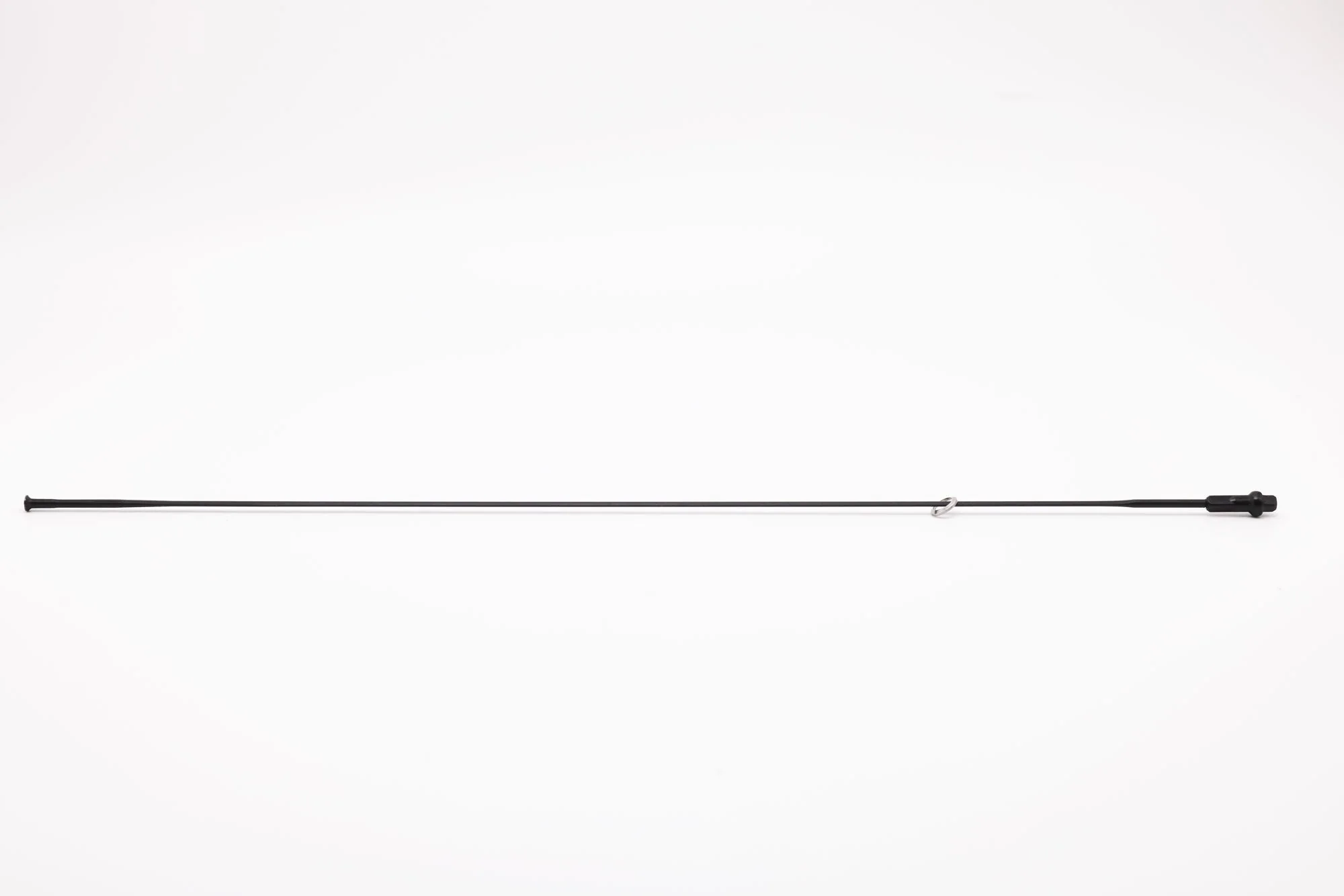 IC224 Spoke Bundle | Rear | Drive Side | TB2015-14G | Straight-Pull | Rounded | 300mm | Black