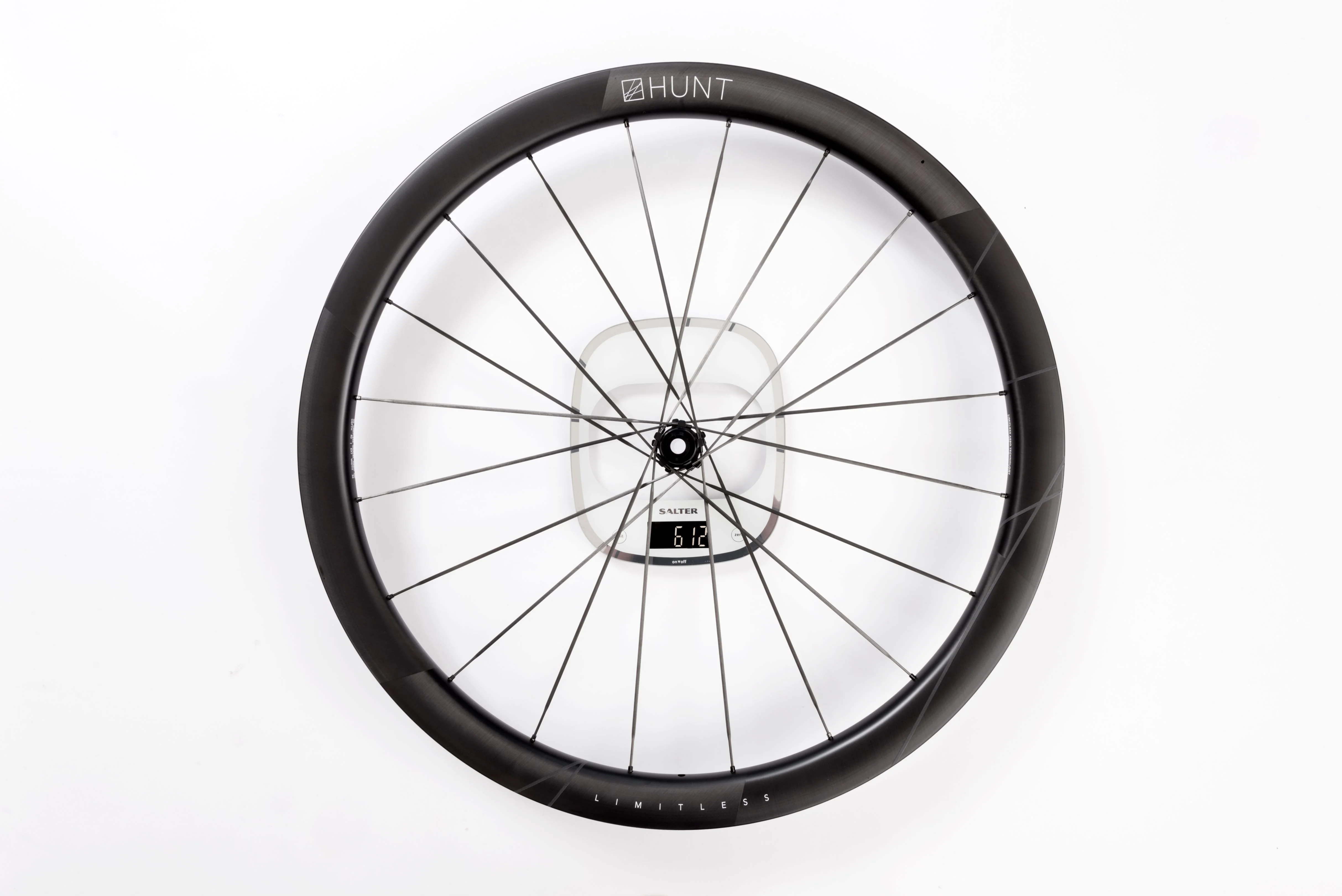 RE:NEW HUNT 40 Limitless Gravel Aero UD Carbon Spoke Wheelset - Image 12