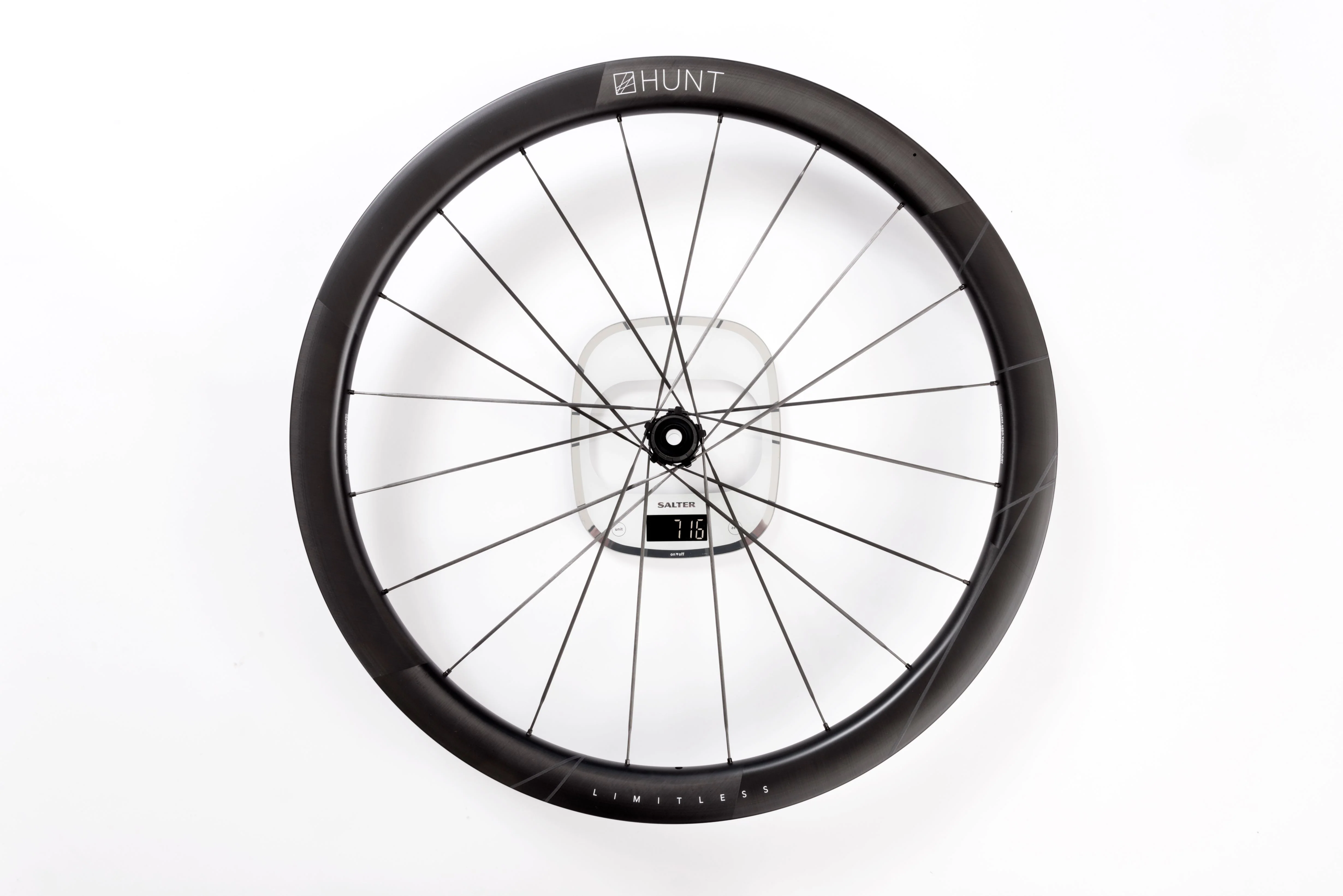 RE:NEW HUNT 40 Limitless Gravel Aero UD Carbon Spoke Wheelset - Image 13