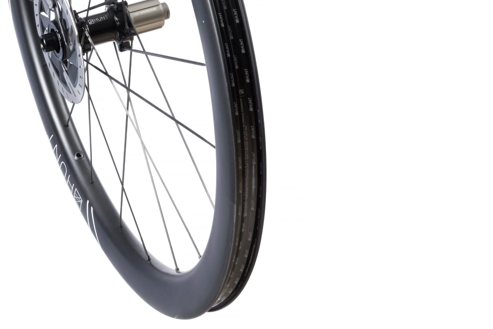 RE:NEW HUNT 48 Limitless UD Carbon Spoke Disc Wheelset - Image 3