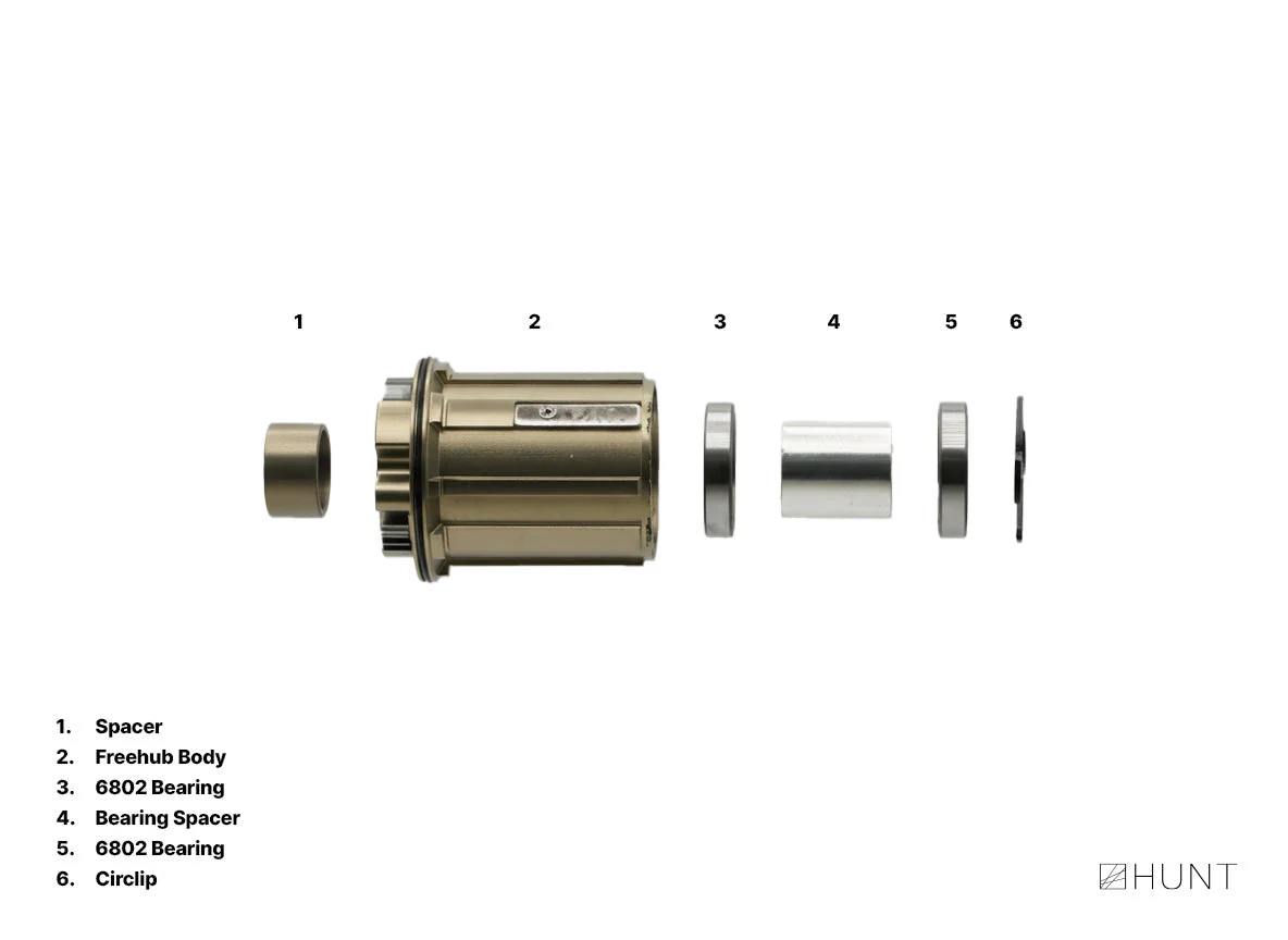 Sprint LN Freehub | Shimano/SRAM HG Splined - Image 4