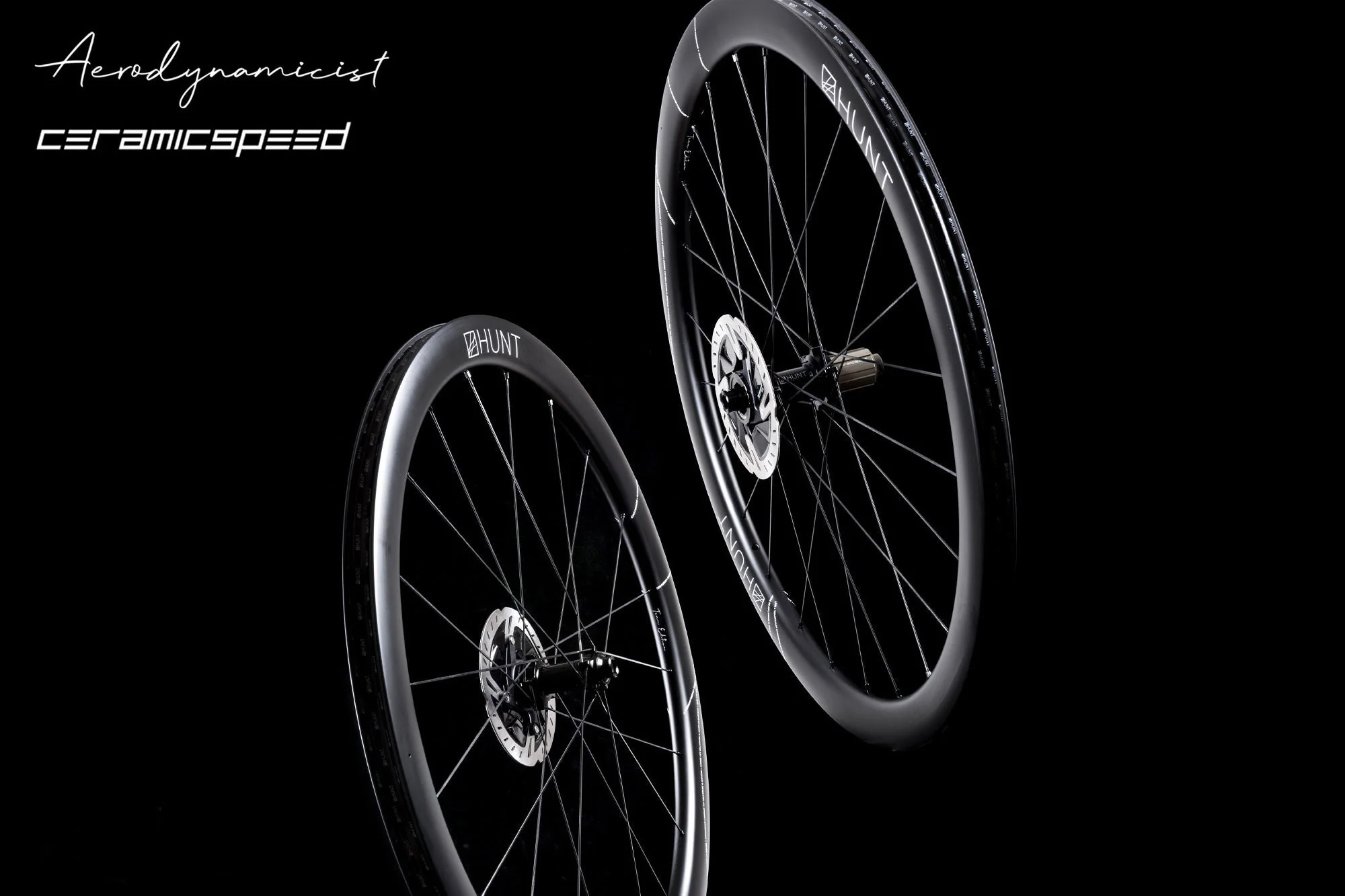 Team Edition HUNT 44 Aerodynamicist Carbon Disc Wheelset | Previous Model IC375 - Image 11